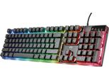 Trust Gxt 835 Azor Tastiera Usb Qwerty Italiano Nero