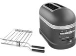 Kitchenaid 5KMT2204EGR 7 Tostapane 2 Fette 1250 W Grigio