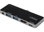 Startech.Com Adattatore Multiporta Usb C A Hdmi 4K 60Hz, Hub Usb 3.0 A 3 Porte, Hdmi 2.0 Audio - USB-C Mini Docking Station Con 100W Power Delivery Per Pc/Notebook - Dock Da Viaggio Universale Usb Type-C/Thunderbolt