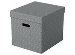 Esselte 628289 3X Home Aufbewahrungsboxen 33,0 L Grau 32,0 X 36,5 X 31,5 Cm
