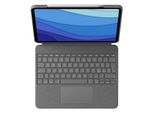 Logitech Combo Touch Grigio Smart Connector Qwerty Italiano