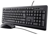 Trust Primo Tastiera Mouse Incluso Usb Qwerty Inglese Us Nero
