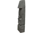Figura Di Moai Tumakuru 24 X 37 X 150 Cm