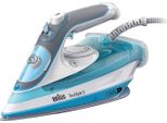 Braun Texstyle 5 Si 5006 Bl Ferro Da Stiro A Secco E A Vapore Piastra In Ceramica 2600 W Blu, Grigio, Bianco