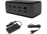 I-Tec Metal USB4 Docking Station Dual 4K Hdmi Dp With Power Delivery 80 W + Universal Charger 100 W