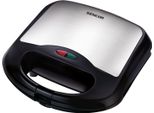 Sencor Ssm 4220SS Tostiera Elettrica Doppia Piastra Antiaderente Acciaio Inossidabile