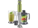 Sencor Shb 5600GG Frullatore 0,8 L Frullatore Ad Immersione 1200 W Verde, Acciaio Inossidabile