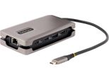 Startech.Com Adattatore Multiporta USB-C - Docking Station Usb Type-C 3.2 Gen2 10Gbps Con Uscita Video Hdmi 2.0B 4K 60Hz, Hub Usb (2Xusb-C, 1Xusb-A), Pd 100W Pass-Through - Mini Dock Da Viaggio Con Cavo Da 30 Cm