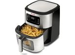 Girmi FG8800 Friggitrice Singolo 6,5 L Indipendente 1700 W Friggitrice Ad Aria Calda Nero, Acciaio Inossidabile
