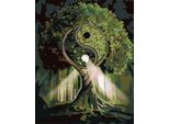 Zuty - Diamond Painting - Harmony Tree, 40X50 Cm, Senza Cornice E Senza Spegnimento Della Tela