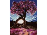 Zuty - Quadro Diamante - Alberi Romantici, 40X50 Cm, Fuori Tela Su Telaio