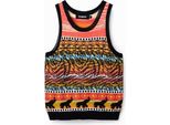 Desigual T-Shirt Donna Tessile Arancione GR78104 - Taglia: Xl
