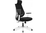 Mark Adler Manager 3.9 Sedia Ergonomica Per Ufficio Supporto Lombare Regolabile Braccioli Poggiatesta Fino A 130 Kg Nero