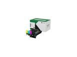 Lexmark 71C0Z50 Cartuccia Toner 3 Pz Originale Ciano, Magenta, Giallo