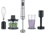 Severin Sm 3775 Frullatore 0,7 L Frullatore A Immersione 100 W Nero, Acciaio Inox