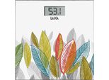 Laica PS1076 Bilancia Pesapersone Elettronica Quadrato Multicolore Bianco