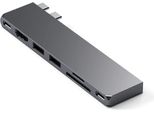 Satechi ST-HUCPHSM Replicatore Di Porte E Docking Station Per Laptop Usb 3.2 Gen 2 (3.1 Gen 2) Type-C Grigio