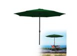 Jopassy Ombrellone Da 3,5 M UV40+ Protezione Solare Ombrellone Da Giardino Ombrellone Da Spiaggia, Verde