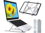 Techly ICA-TBL 134TY Supporto Per Laptop Supporto Per Computer Portatile Argento 40,6 Cm (16 Pollici)