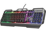 Trust Gxt 856 Torac Tastiera Usb Qwerty Inglese Us Nero