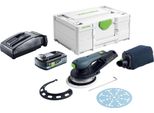 Festool Etsc 2 150-Basic Levigatrice Eccentrica A Batteria 18 V 150 Mm Brushless + 1X Batteria 4,0 Ah + Caricabatteria + Systainer