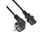 Nilox 1.8M C13 Nero 2 M CEE7/4 Accoppiatore C13