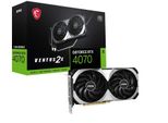 Msi Ventus Geforce Rtx 4070 2X 12G Oc Scheda Video Nvidia 12 Gb GDDR6X