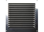 Griglia Di Ventilazione In Acciaio Inox Naturale, L.15 X P.15 Cm