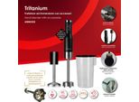 Frullatore Ad Immersione Ardes Tritanium ARMIX03 Elettrico 800W Acciaio Inox Nero