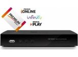Telesystem TS8001 DVB-T2 Hevc Hd Decoder Digitale Terrestre Nero