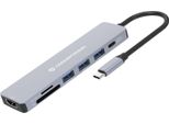 Conceptronic DONN19G Docking Station 7 In 1