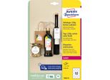 Avery Zweckform T2004-10 Avery Zweckform HäNgeetiketten Weiß 60,0 X 60,0 Mm Blanko, KreisföRmig, 120 St.