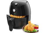 Friggitrice Da 1500W, Friggere Senza Olio, Friggitrici Ad Aria Calda, Cestello Antiaderente, Funzione Di Spegnimento Automatico, Senza Olio, Facile Da Pulire, Senza Bpa