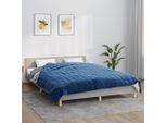 Vidaxl Coperta Pesata Blu 200X230 Cm 13 Kg Tessuto - Coperta Pesata - Coperta Pesata - Coperta Pesata - Coperta