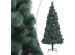 The Living Store Albero Di Natale Artificiale Con Supporto Verde 150 Cm Pet