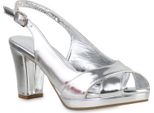 Van Hill Sandali Classici Donna Scarpe Casual 841590, Colore: Argento, Taglia: 37