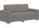 Vidaxl Divano A Due Posti Grigio Chiaro 180X77X82 Cm Tessuto Corda