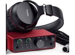 Focusrite Scarlett Solo Studio Interfaccia Audio Red E Black