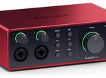Focusrite Scarlett 4I4 Interfaccia Audio Red E Black