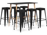 The Living Store Set Da Bar 7 Pezzi Set Bar Nero