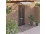 The Living Store Baldacchino Per Porte Grigio 150X100 Cm In Policarbonato