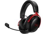 Hp Hyperx Cloud Iii Wireless - Cuffie Da Gioco - Cablate E Wireless - Gioco - 10 - 21000 Hz - 330 G - Cuffie - Nero - Rosso