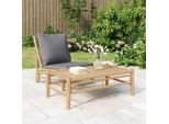 The Living Store Tavolino Da Giardino 100X55X33 Cm In Bambù