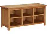 The Living Store Scarpiera 90X37X45 Cm In Rovere Massiccio