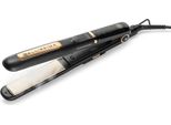 Bellissima Imetec Steam Ceramic E Keratin Piastra Per Capelli A Vapore Oro Nero