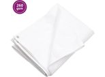 The Living Store Telone 260 G/M² 6X8 M Bianco Hdpe