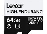 Lexar High-Endurance 64 Gb Microsdxc UHS-I Classe 10