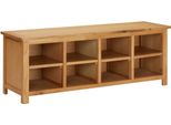 The Living Store Scarpiera 114X37X45 Cm In Rovere Massiccio