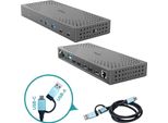 I-Tec Usb 3.0 / USB-C / Thunderbolt, 3X 4K Docking Station Gen 2 + Power Delivery 100W