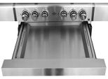 Cassetto Raccogli Grasso In Acciaio Inox Per I Modelli Chef E Allrounder - Facile Da Pulire, Cassetto Telescopico, Vaschetta Raccogli Grasso Estraibile, Maggiore Altezza Di Lavoro